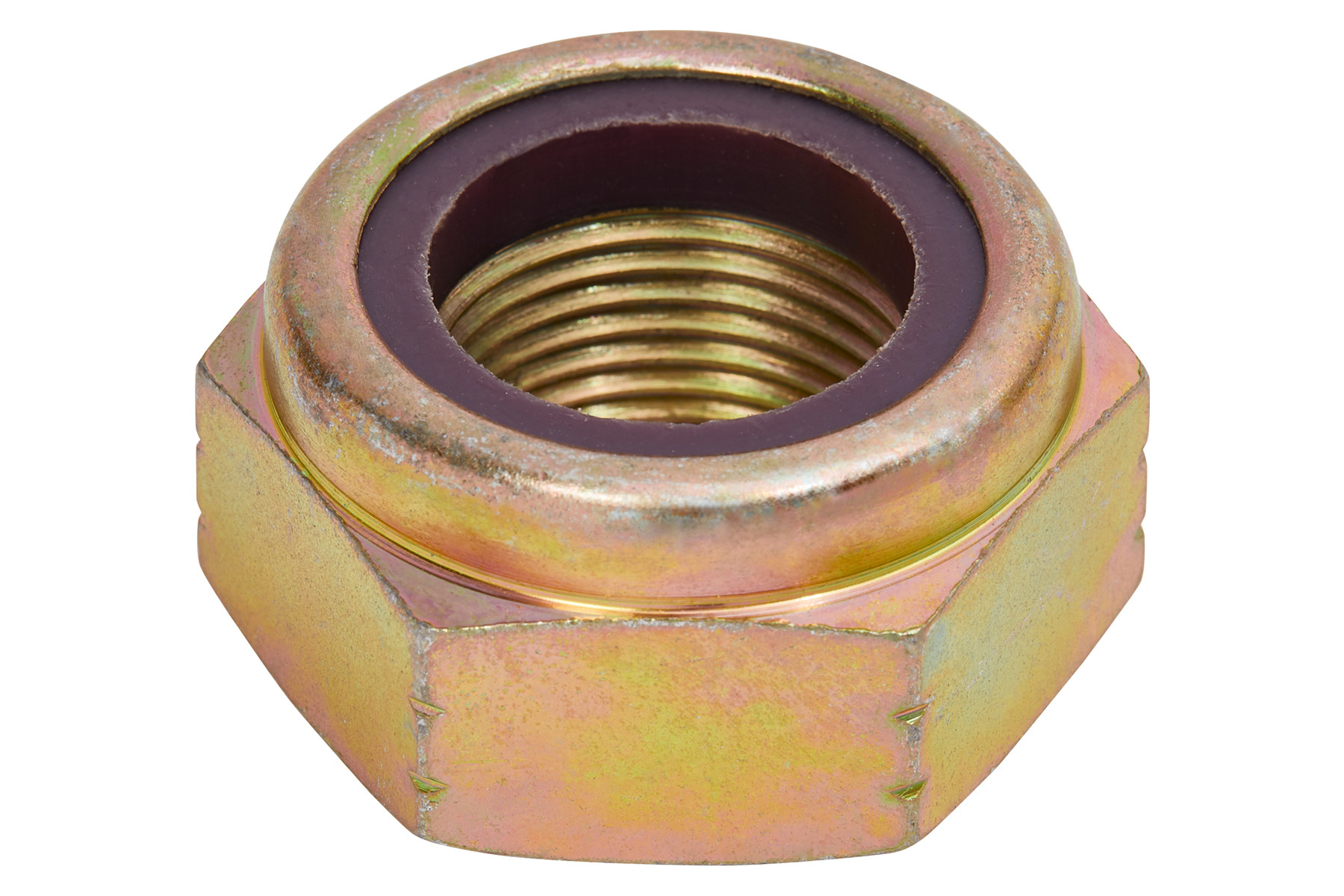NTU8 Series - Heavy Nylon Insert Lock Nuts Thin Height