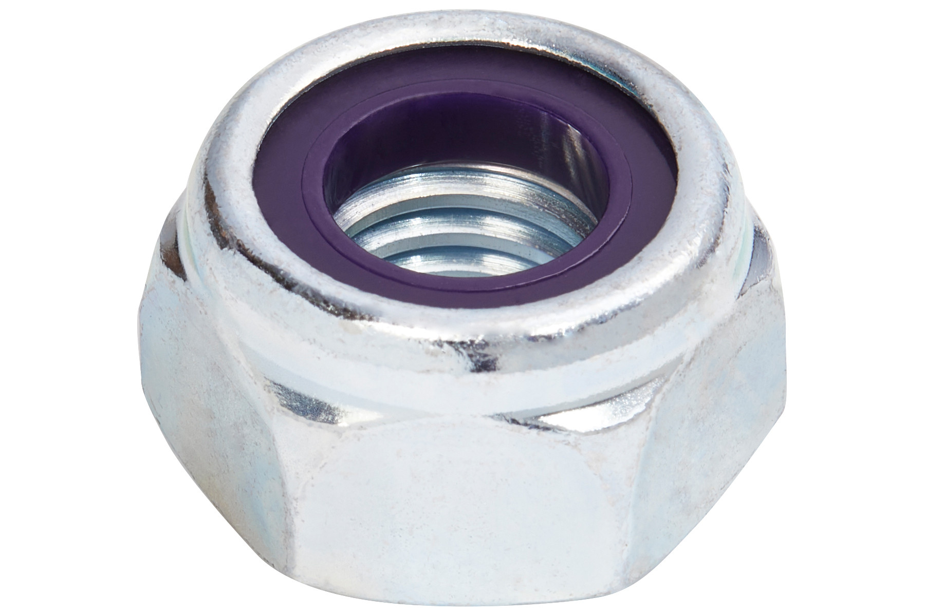 NTU Series - Heavy Nylon Insert Lock Nuts Thin Height
